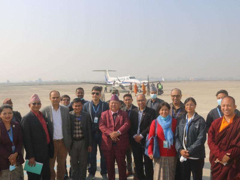 क्यालिब्रेसन फ्लाइटपछि राष्ट्रिय ध्वजाबाहक विमानबाट परीक्षण उडान गर्छौं : मन्त्री आले 